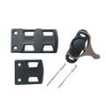 Aluminum Hardware Casement Sliding Door Latch and Window Lock