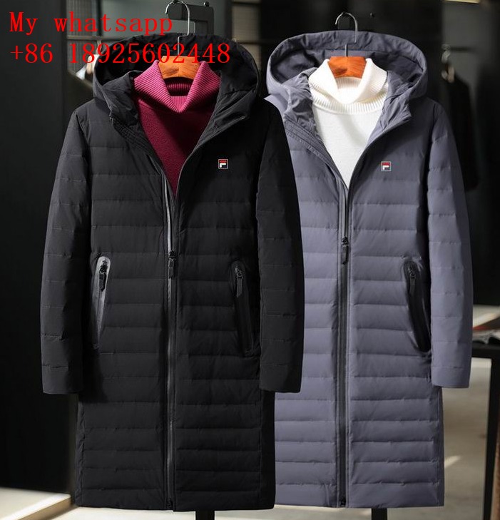 Wholesale  fashion FILA Long down jacket  FILA VEST best price 3