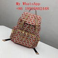 Wholesale cheap 1:1 quality           backpack water corrugated leather backpack 5