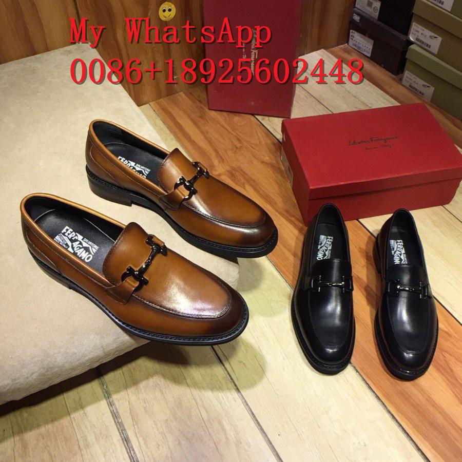 Wholesale top AAA men's Ferragam leather shoes Ferragam shoes high quality 