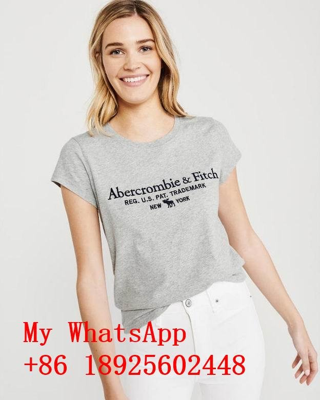 Wholesale Abercrombie&Fitch short t-shirt AF Women A&F t-shirts AF shirt  5