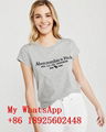 Wholesale Abercrombie&Fitch short t-shirt AF Women A&F t-shirts AF shirt  5