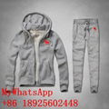 Wholesale Abercrombie&Fitch sport suit AF tracksuit AF Women sweater best price 7