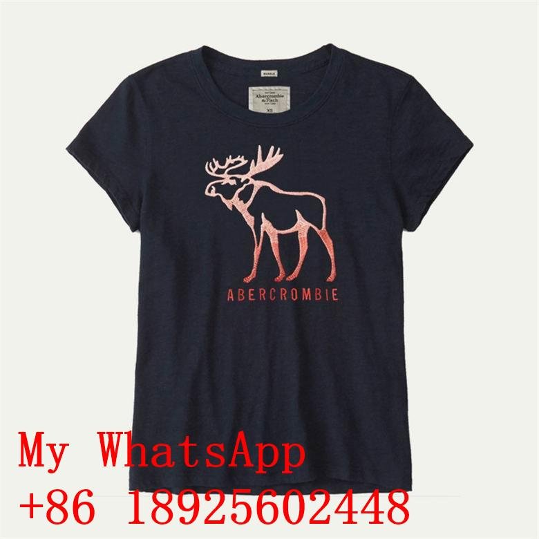 Wholesale Abercrombie&Fitch short t-shirt AF Women A&F t-shirts AF shirt  2