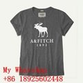 Wholesale Abercrombie&Fitch short t-shirt AF Women A&F t-shirts AF shirt  7