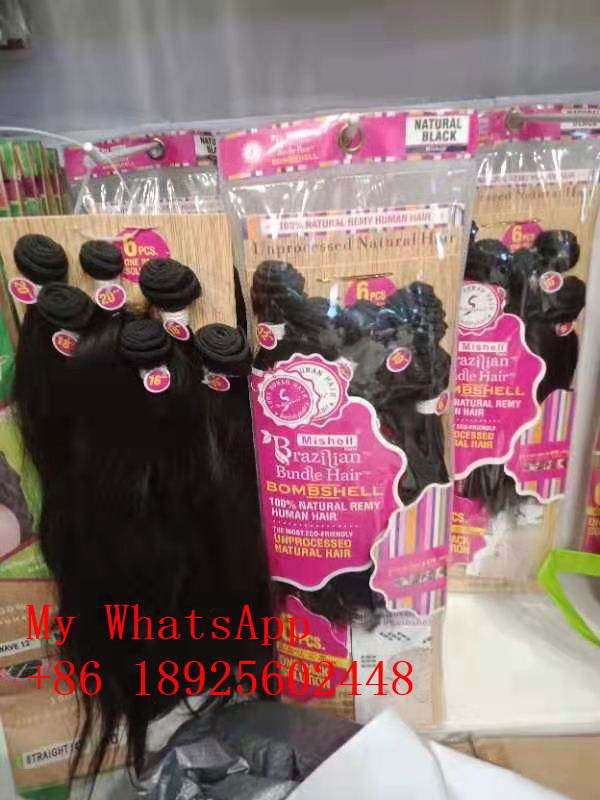 Wholesale 100% HUMAN hair top quality bundles&lace lowest price 2