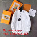 Wholesale 2021 newest LV shirt Men LV long sleeve shirt top quality cheap price