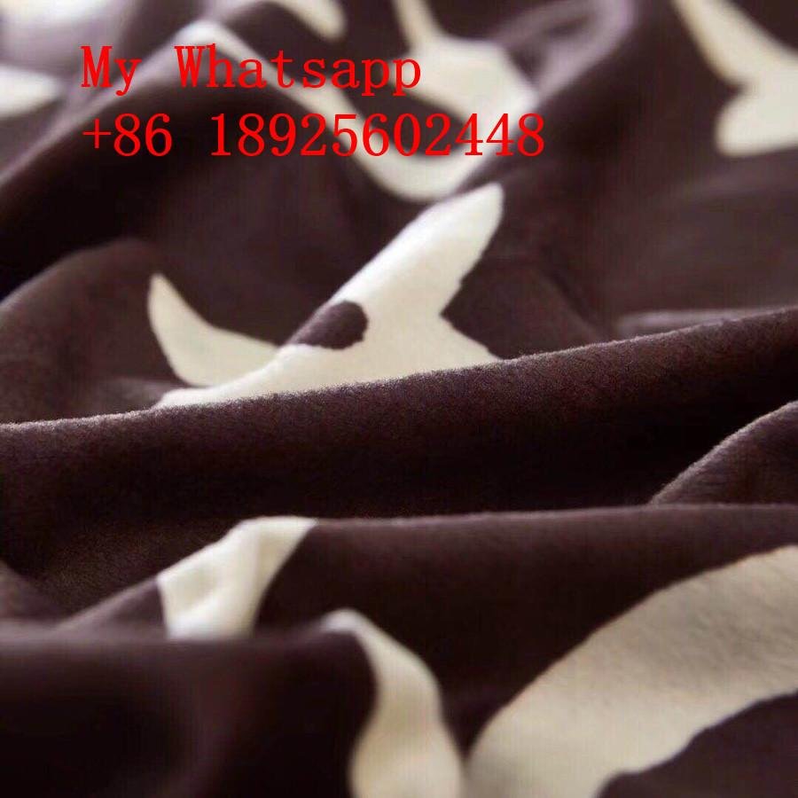 Wholesale    Bedding set of four  top quality    add wool bed sheet  5