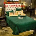 Wholesale     edding set of four  top quality     dd wool bed sheet  7
