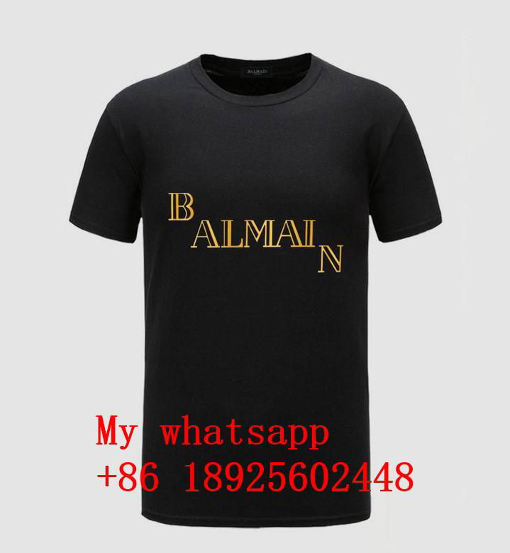 Wholesale BALMAIN short t-shirt  Man & Women  t-shirts BALMAIN  Best price 2