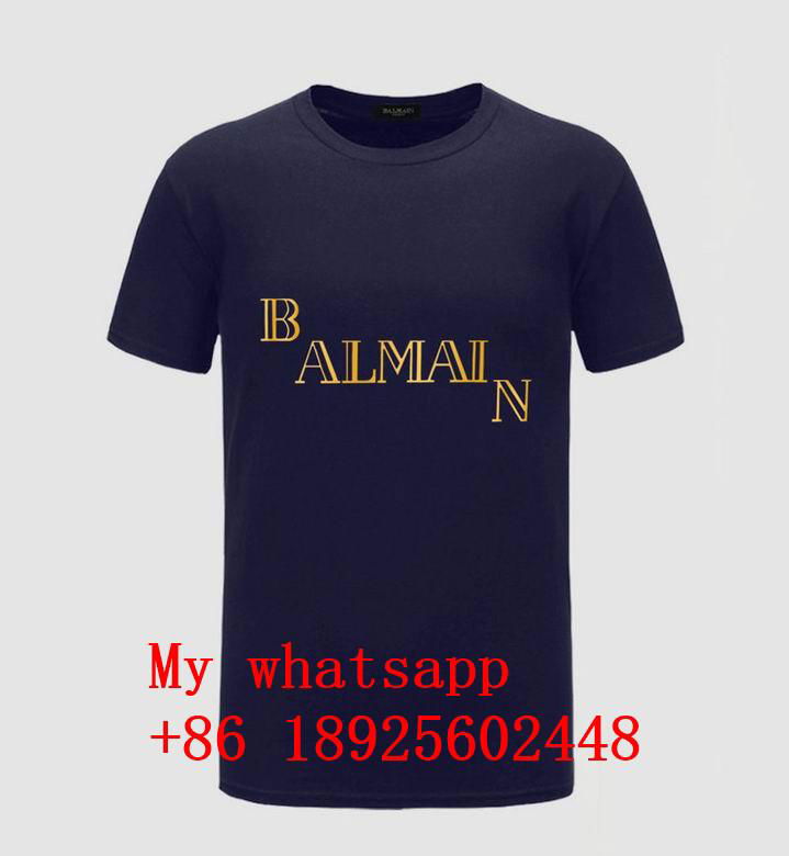 Wholesale BALMAIN short t-shirt  Man & Women  t-shirts BALMAIN  Best price 3