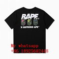 Wholesale BAPE short t-shirt  Man & Women  t-shirts bape short T Best price 14