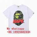 Wholesale BAPE short t-shirt  Man & Women  t-shirts bape short T Best price 15