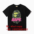 Wholesale BAPE short t-shirt  Man & Women  t-shirts bape short T Best price 17