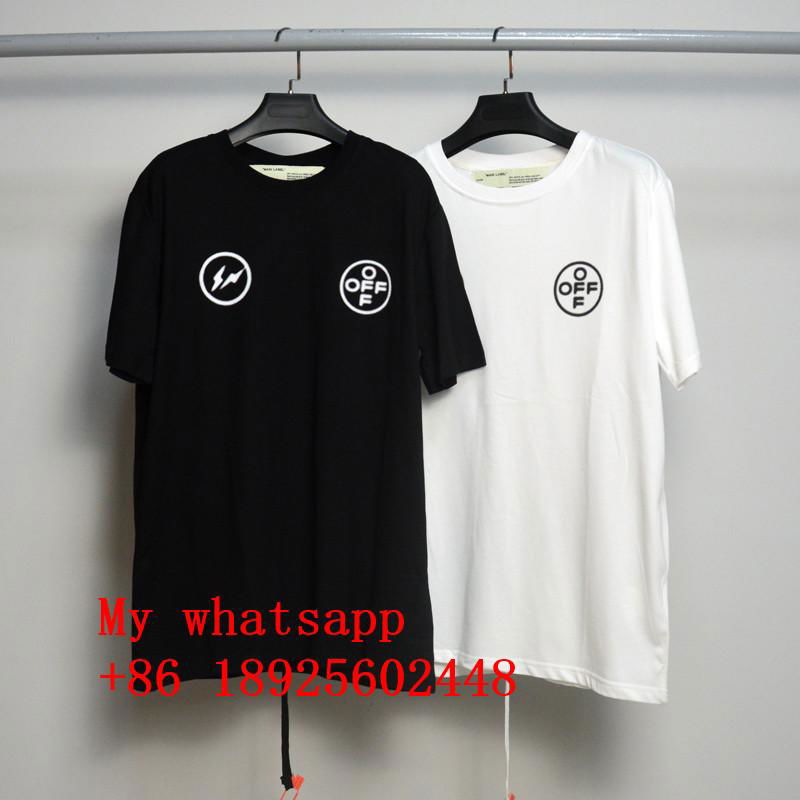 Wholesale OFF-WHITE short t-shirt  Man & Women  t-shirts OFF-WHITE best price 3