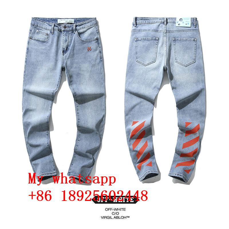 Wholesale fashion OFF-WHITE jeans OFF-WHITE jeans high quality best prices  2
