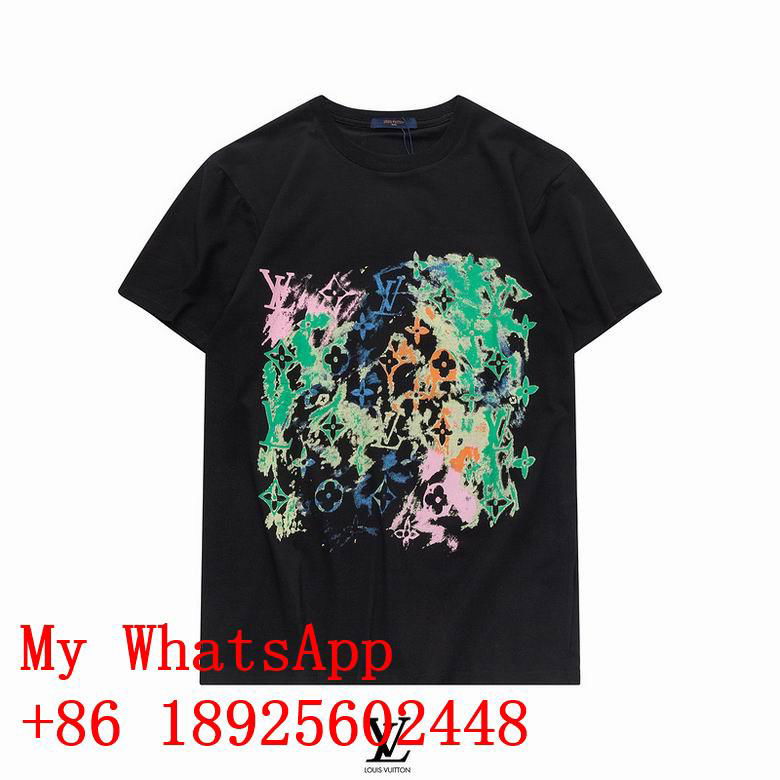 Wholesale     hort t-shirt  Man & Women  t-shirts LV2 Pieces Best price 2