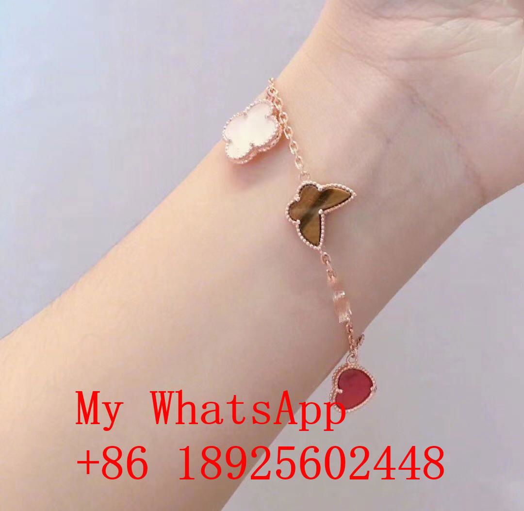 Wholesale Van Cleef&Arpels four leaves bracelet necklace earring VCA best price 3