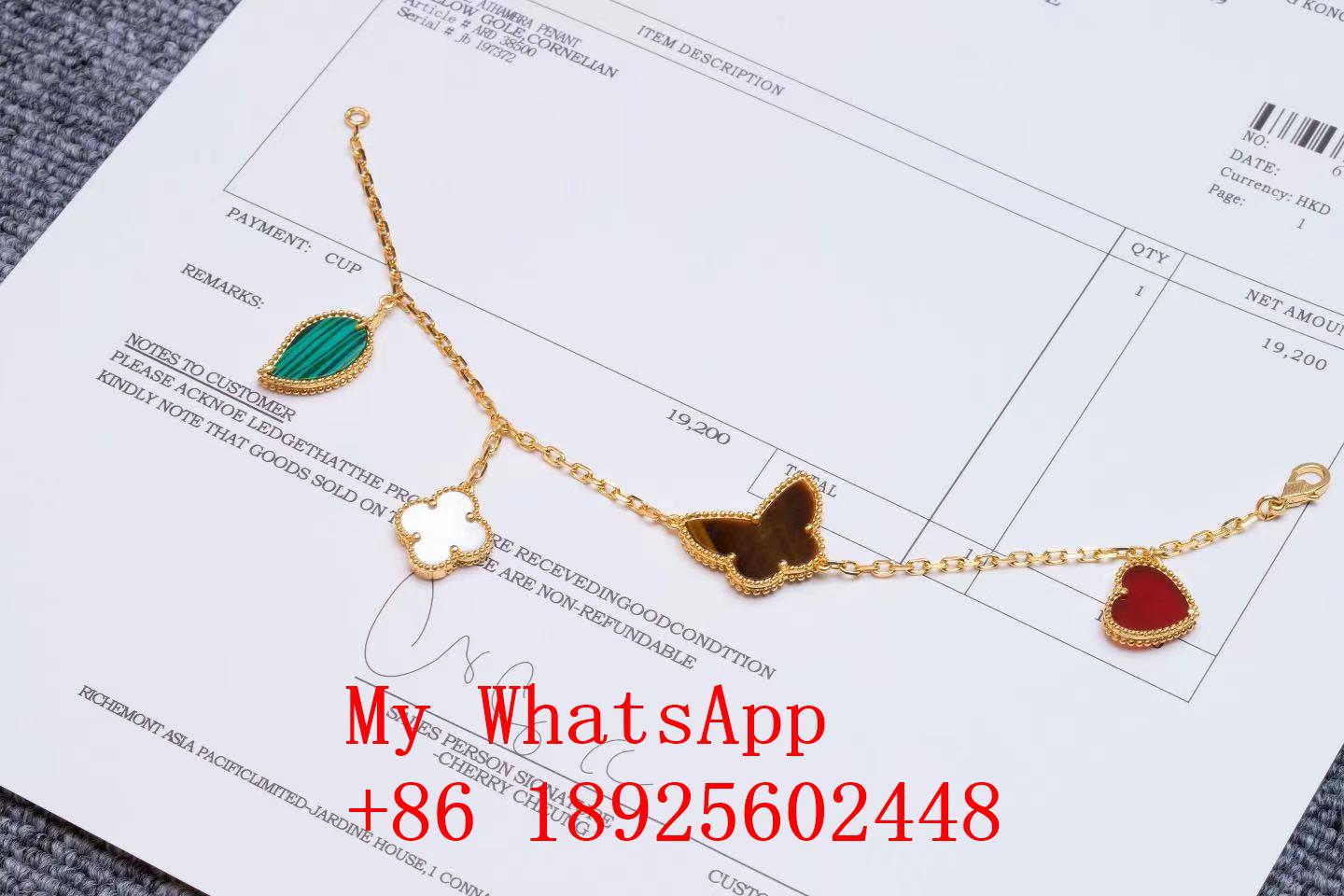 Wholesale Van Cleef&Arpels four leaves bracelet necklace earring VCA best price 4