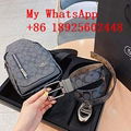 Wholesale 2021 newest TOP1:1     andbags Leather men's Bag and belt suit  12