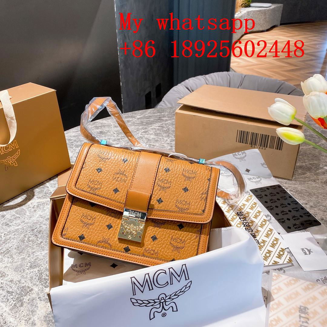 Wholesale TOP1:1 MCM handbags MCM HandbagsM  Leather Bags 4