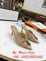 Wholesale 2021 newests GG slippers GG high heeled sandals  best price 3