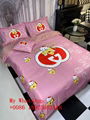 Wholesale GG Bedding set of four  top quality GG bed sheet best price  2