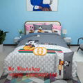 Wholesale GG Bedding set of four  top quality GG bed sheet best price  10