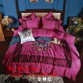 Wholesale GG Bedding set of four  top quality GG bed sheet best price  13