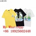 2021 wholesale fashion Amiri short shirt Amiri men short t-shirt