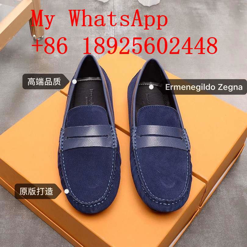  Wholesale 2021 newest men's Ermenegildo Zegna leather shoes Zenga high quality