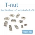 European standard aluminum profile fittings T-nuts special ship nuts for aluminu 3