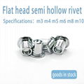 Flat head semi hollow rivet flat head semi hollow rivet semi hollow rivet 3