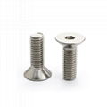 Factory direct 304 stainless steel countersunk head hexagon socket head screw co