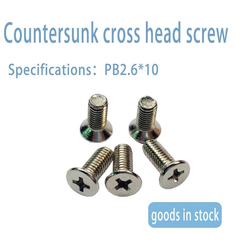 Countersunk screw 304 stainless steel cross countersunk head machine screw m2m2. 3