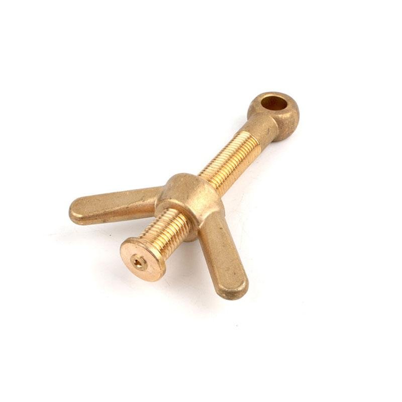 Factory direct knuckle bolt brass sheep eye bolt fish eye bolt can be equipped w