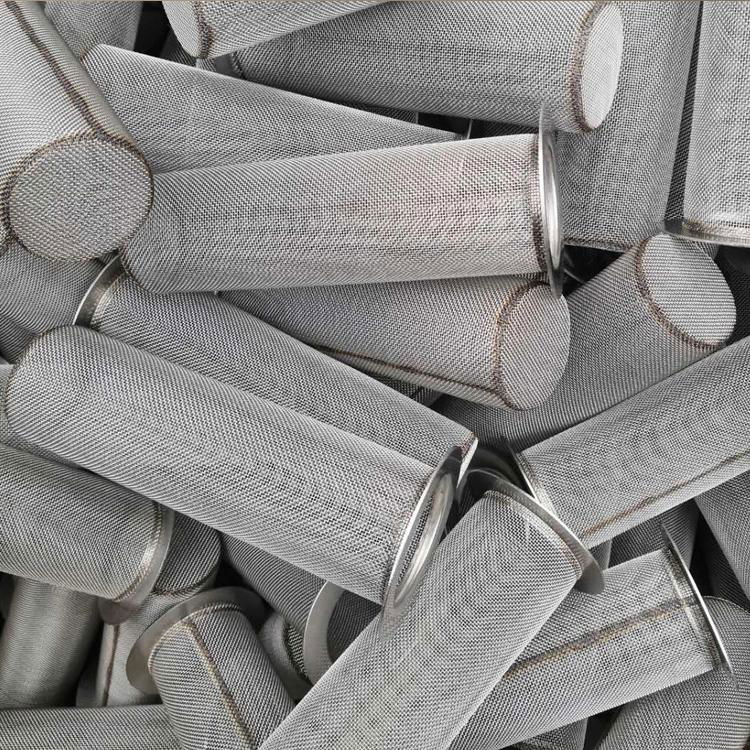 304 stainless steel tube wire mesh filter 2