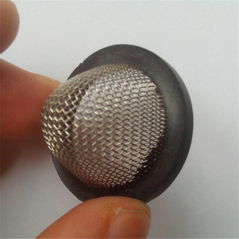 stainless steel bowl wire mesh filter cap  2