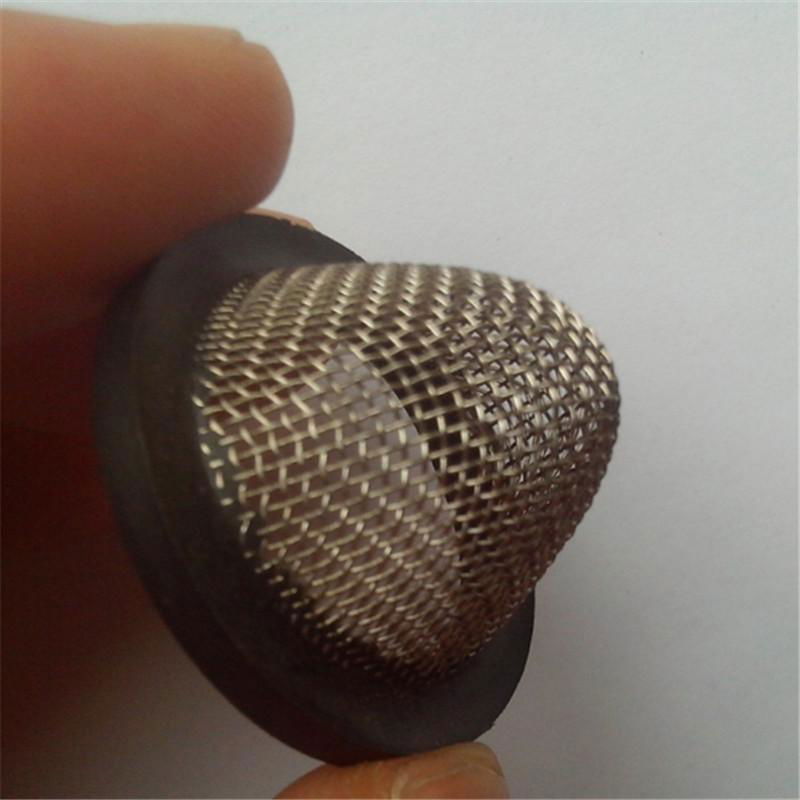 stainless steel bowl wire mesh filter cap  3