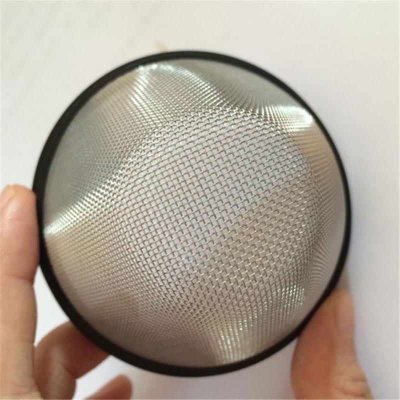 stainless steel bowl wire mesh filter cap  4