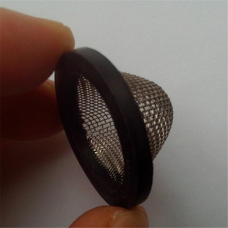 stainless steel bowl wire mesh filter cap  5