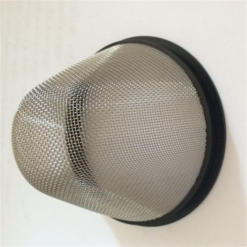 stainless steel bowl wire mesh filter cap 