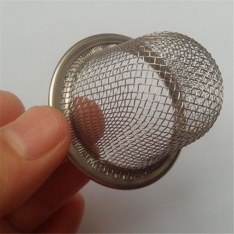 Dome strainer rimmed edge fine mesh stainless steel mesh filter  5