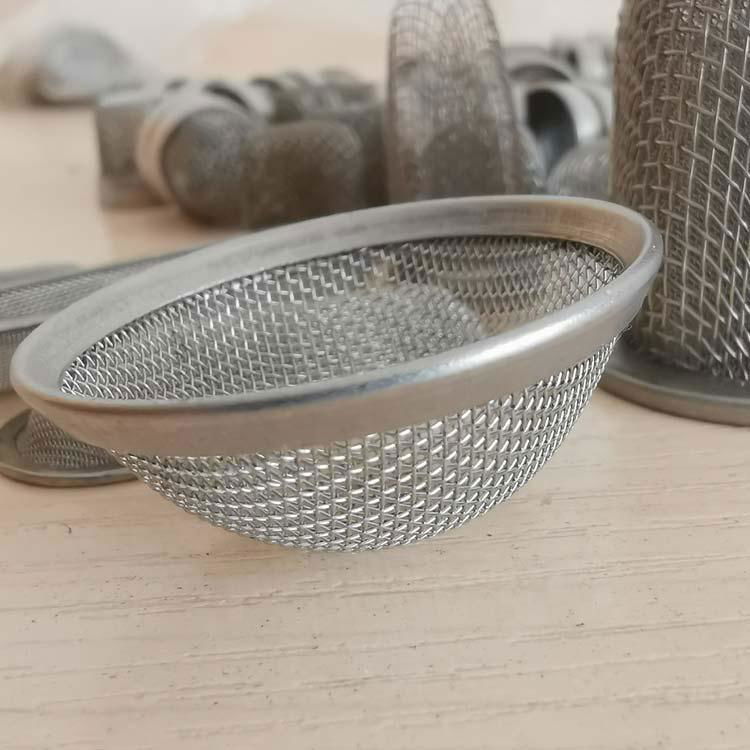 stainless steel strainer filter wire mesh bowl cap mesh 4