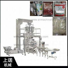 Automatic Vertical Multihead Weigher Granule Snacks Packing Machine