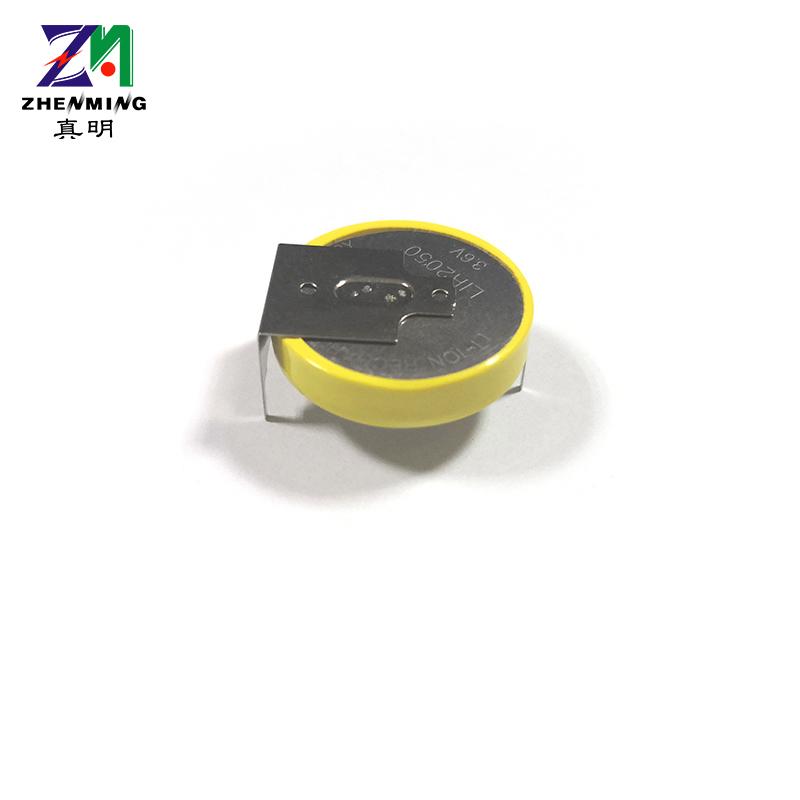 真明LIR2050纽扣充电锂电池3.6V80mAh智能保温杯电池 4