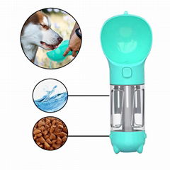 300ML Animal Feeding Bowl Leak Proof Portable Travel Pet Water Bottlel