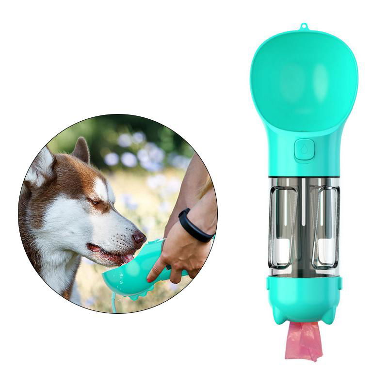 300ML Animal Feeding Bowl Leak Proof Portable Travel Pet Water Bottlel 3