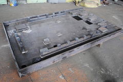 Machining center base Welding