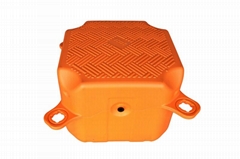 Float-orange Dock Cubes     blow molding products supplier  